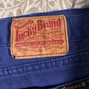 Lucky Brand Men's Indigo Denim Jeans